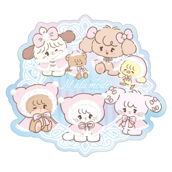 【予約商品】Lil ala mode プリズムトラベルステッカー / lil ala mode(2) ※2026年4月