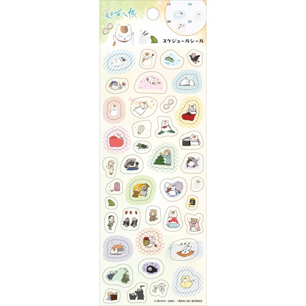 【予約商品】夏目友人帳 スケジュールシール SNR-01 ※2026年5月