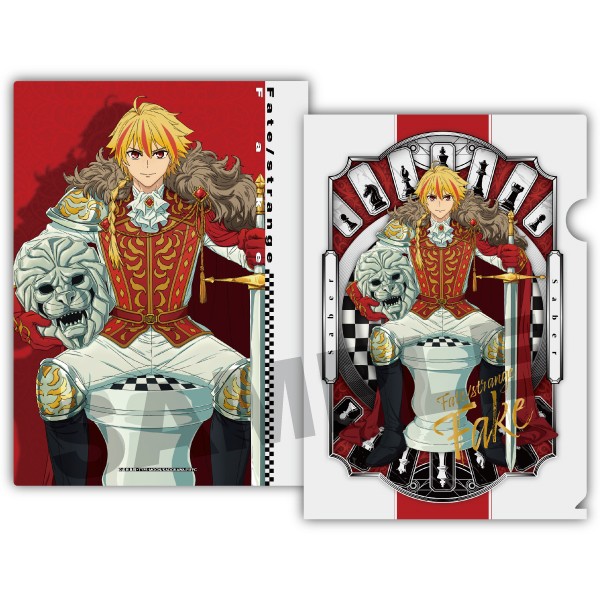 【予約商品】TVアニメ『Fate/strange Fake』 箔入りA4クリアファイル /(1)セイバー ※2026年6月