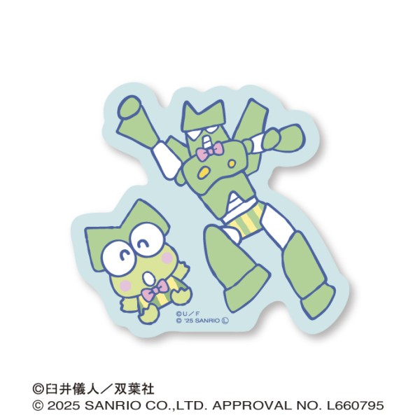 クレヨンしんちゃん×サンリオキャラクターズ クレヨンしんちゃん×はぴだんぶい オラのともだち ダイカットステッカーミニ /(5)