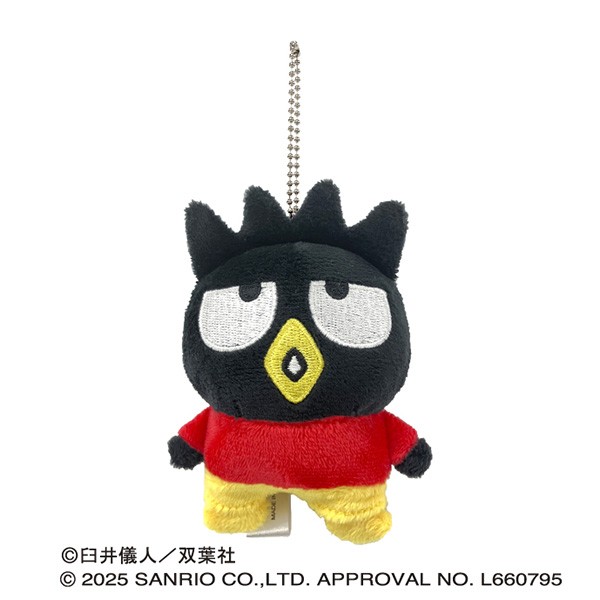 【予約商品】クレヨンしんちゃん×サンリオキャラクターズ ぬいぐるみマスコット /(4)バッドばつ丸 ※2025年7月