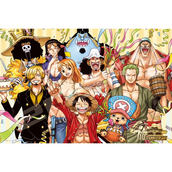 ONE PIECE jigsaw puzzle 1000 pieces [10th PARTY!