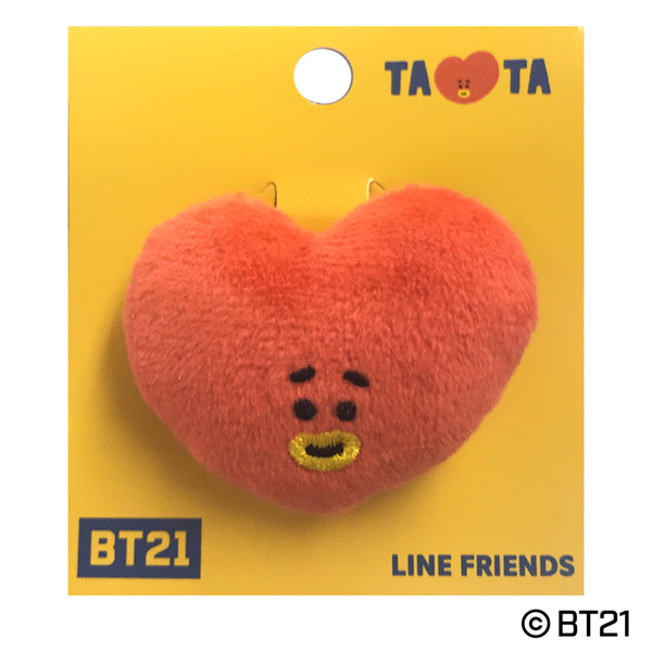 BT21 ふわふわバッジ / TATA｜商品情報｜株式会社エンスカイ