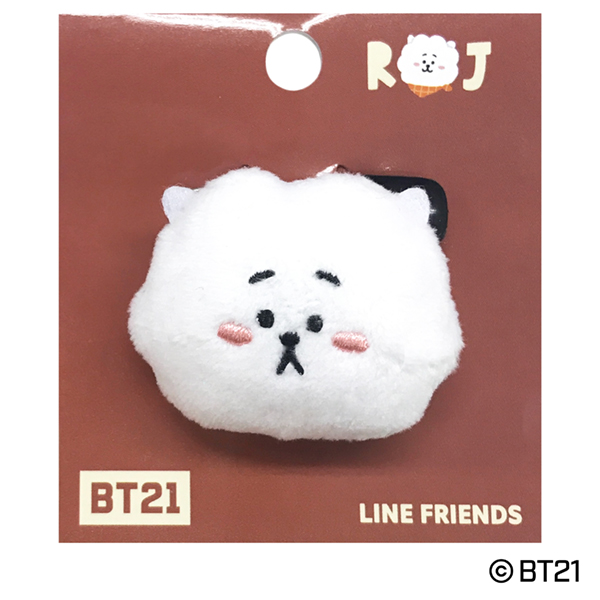 BT21 ふわふわバッジ / RJ ｜ エンスカイショップ