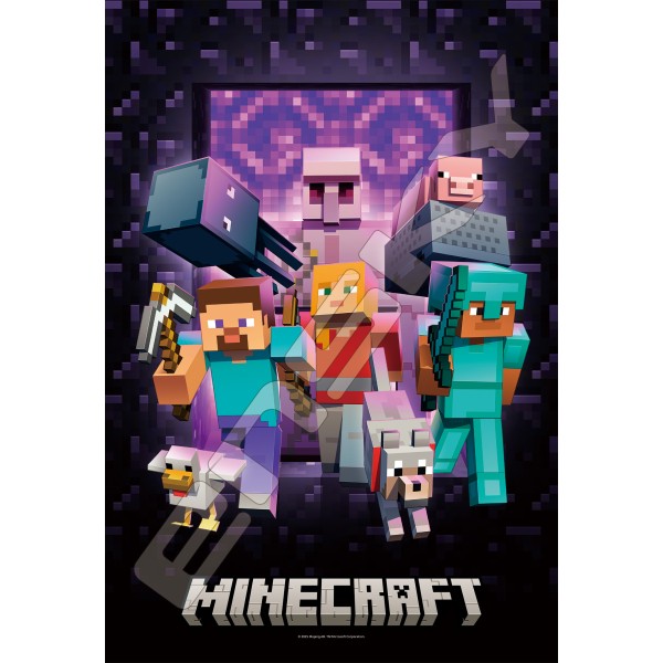 MINECRAFT ジグソーパズル300ピース【Create, Explore, Survive】300-3166