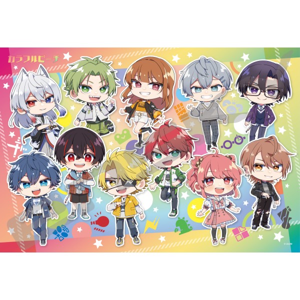 カラフルピーチ ホロキラッジグソー ジグソーパズル108ラージピース【ホロキラッ(2)】108-L922