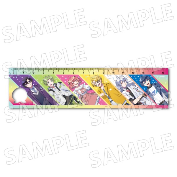 【予約商品】カラフルピーチ 定規 /(4) ※2025年8月
