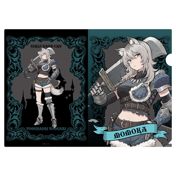 【予約商品】ガールズバンドクライ A4クリアファイル(RPG風) /(2)河原木 桃香 ※2025年8月