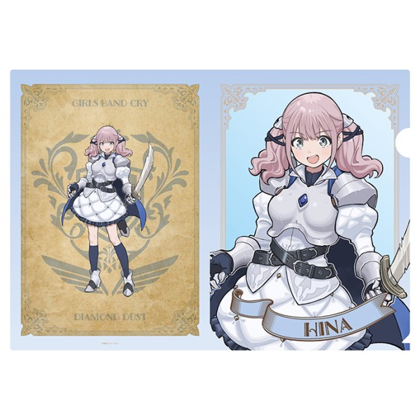 【予約商品】ガールズバンドクライ A4クリアファイル(RPG風) /(6)ヒナ ※2025年8月