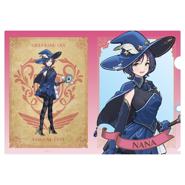 【予約商品】ガールズバンドクライ A4クリアファイル(RPG風) /(7)ナナ ※2025年8月