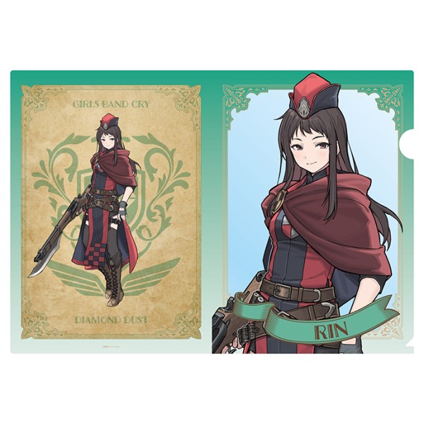 【予約商品】ガールズバンドクライ A4クリアファイル(RPG風) /(8)リン ※2025年8月