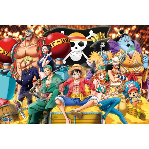 ONE PIECE jigsaw puzzle 1000 pieces [It's our treasure!] 1000-588