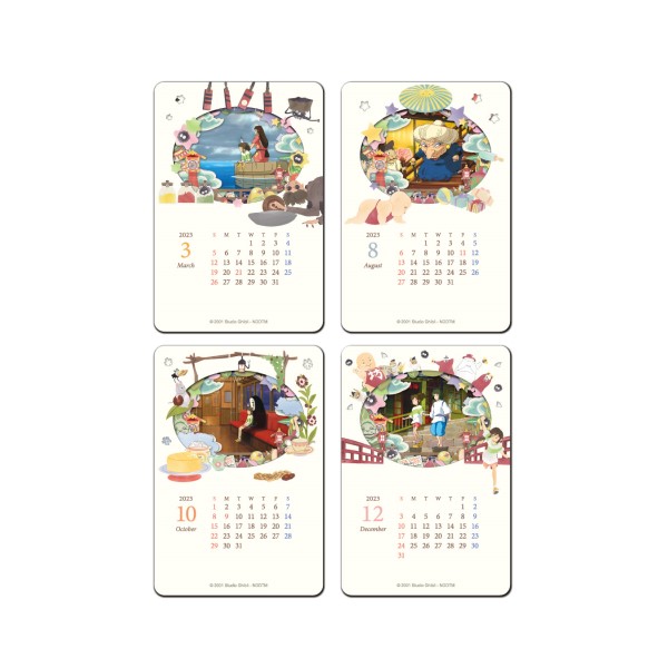 オンライン限定商品 魔女の宅急便 ジブリ kasanaru カレンダー 2023年