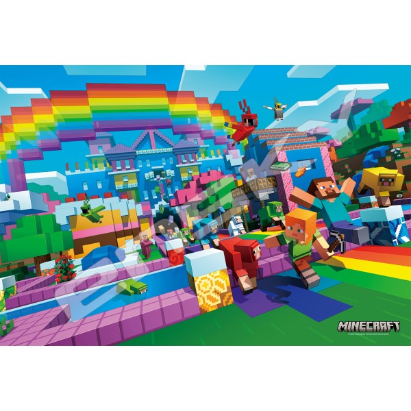 【予約商品】MINECRAFT マジカルピース -ライト- ジグソーパズル300ピース【World of Color】300-ML10 ※2025年9月
