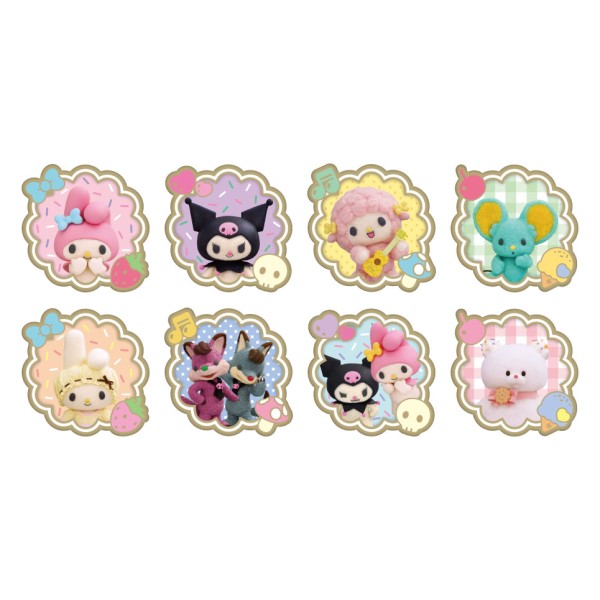 【予約商品】Netflixシリーズ「My Melody & Kuromi」 ピンズコレクション【1BOX 8箱入り】 ※2025年9月