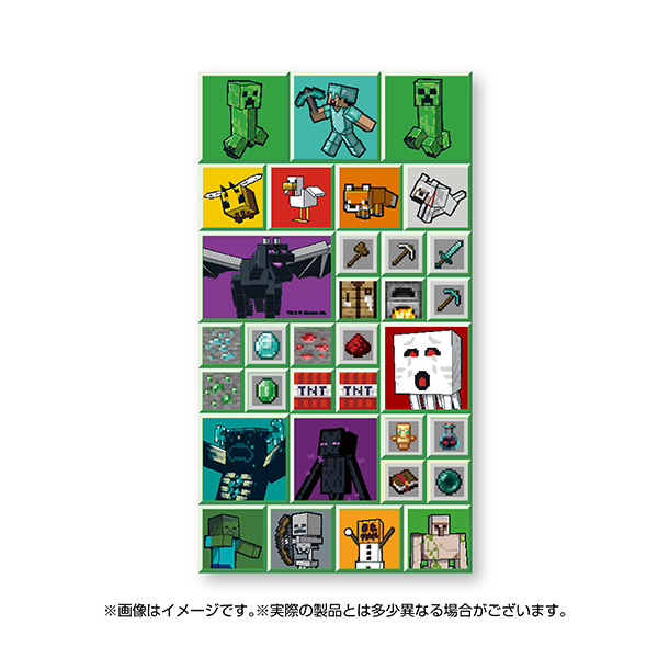 MINECRAFT マインクラフト ぺたかくシール /(4)Minecraft
