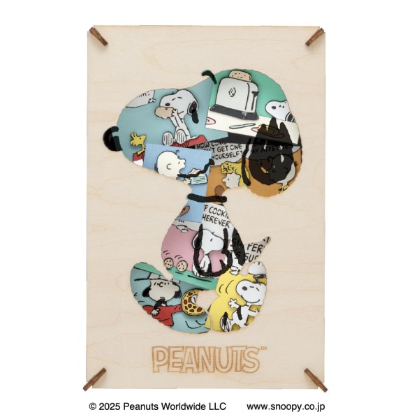 【予約商品】PEANUTS PAPER THEATER(ペーパーシアター)-ウッドスタイル- / PEANUTS PT-WL28 ※2025年9月