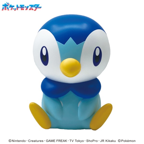 【予約商品】ポケットモンスター ソフビタイムシリーズ ポケモンコインバンク(2025)【ポッチャマ】ST-12CB ※2025年10月