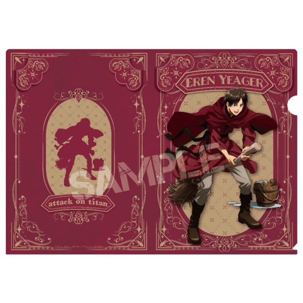 【予約商品】TVアニメ「進撃の巨人」 クリアファイル(“魔法使い”style) /(1)エレン ※2025年10月