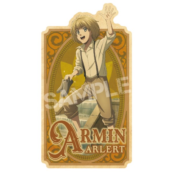 TVアニメ「進撃の巨人」 トラベルステッカー /(6)アルミン(幼少期)