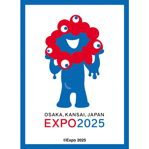 【予約商品】大阪・関西万博公式キャラクター ミャクミャク キャラクタースリーブ / 2025 大阪・関西万博ロゴ(EN-1526) ※2025年10月