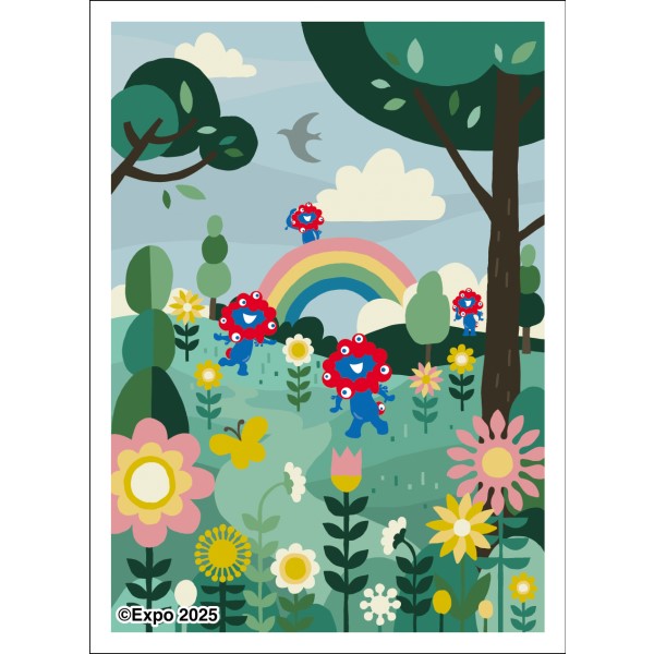 大阪・関西万博公式キャラクター ミャクミャク キャラクタースリーブ / 春(EN-1530)