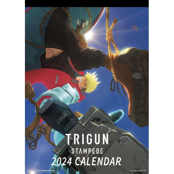 TVアニメ「TRIGUN STAMPEDE」 2024年 壁掛けカレンダー CL-104