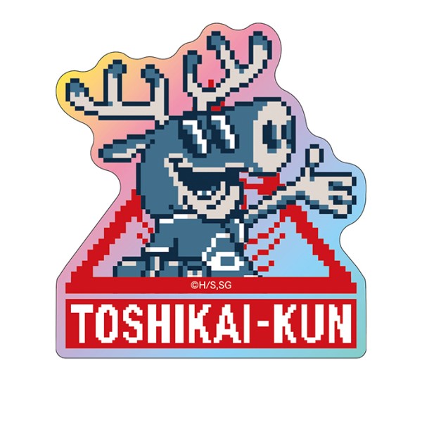 都市伝説解体センター プリズムミニステッカー /(6)トシカイくん