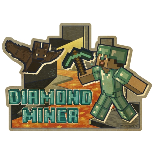 Minecraftマインクラフトトラベルステッカー 5 Diamondminer 商品情報 株式会社エンスカイ