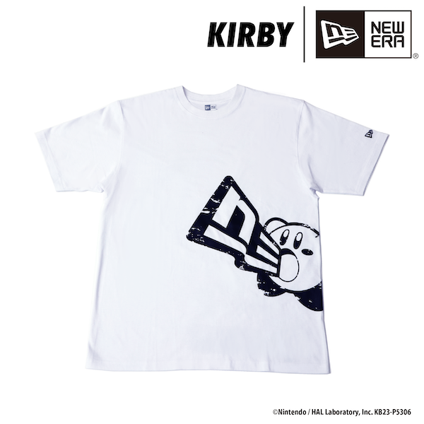 KIRBY NEW ERA collaboration short sleeve cotton T-shirt / XXL size