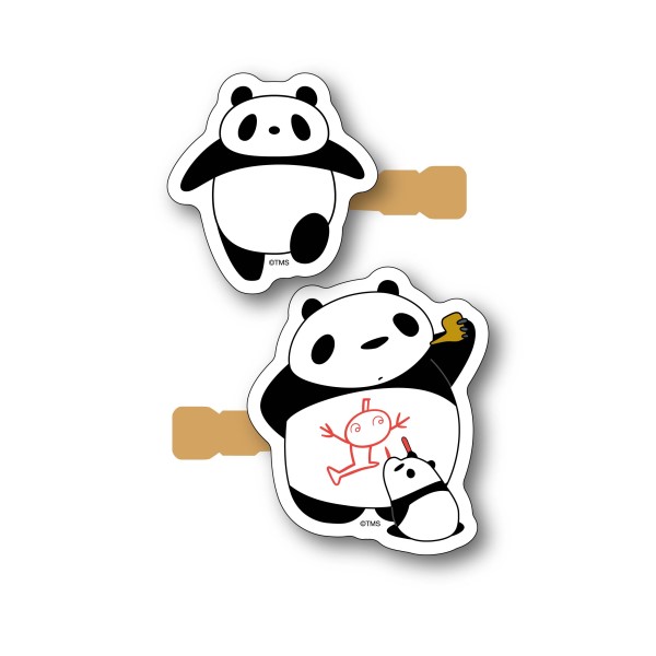 【予約商品】パンダコパンダ アクリルヘアクリップ /(1) ※2025年12月中旬