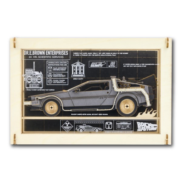 【予約商品】バック・トゥ・ザ・フューチャー PAPER THEATER(ペーパーシアター)-ウッドスタイル- / BACK TO THE FUTURE PT-WL37 ※2025年12月