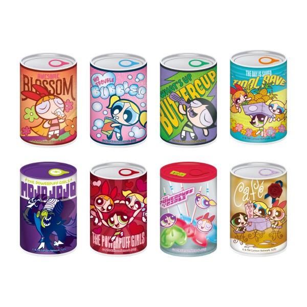 【予約商品】パワーパフガールズ mitamemo缶バッジ【1BOX 8箱入り】 ※2025年12月下旬