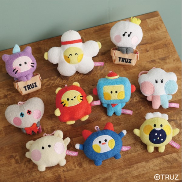 TRUZ TRUZ minini stuffed toy mascot /(6)HIKUN ｜ Ensky shop