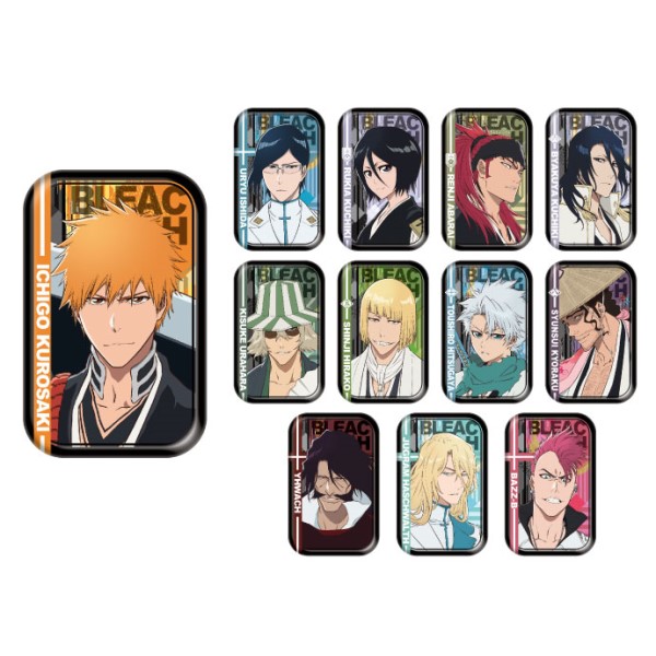 BLEACH 千年血戦篇 まるかくカンバッジ 【1BOX 12パック入り