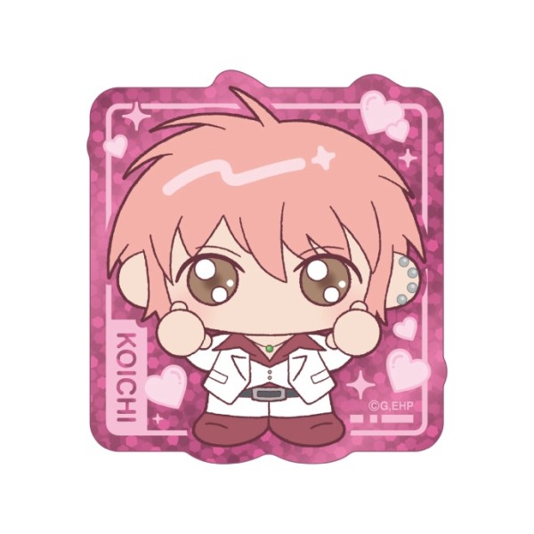 TVアニメ『えぶりでいホスト』 ぷいまるプリズムミニステッカー /(1)コーイチ