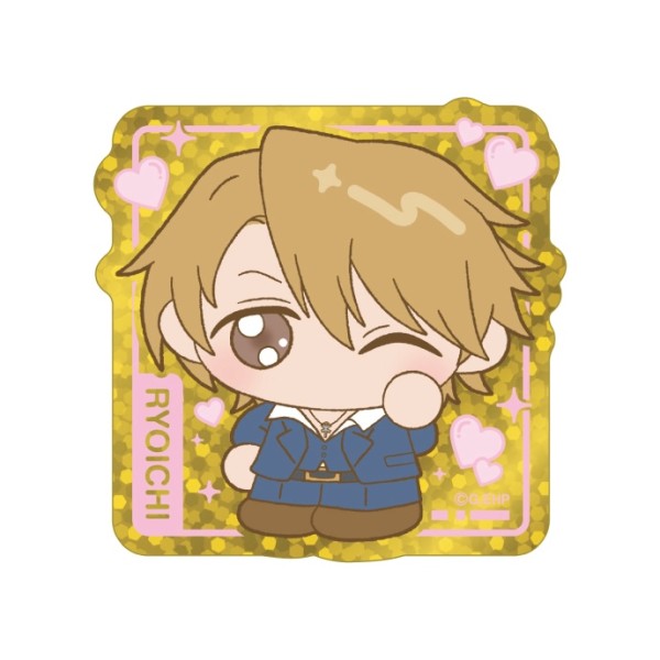TVアニメ『えぶりでいホスト』 ぷいまるプリズムミニステッカー /(3)リョーイチ
