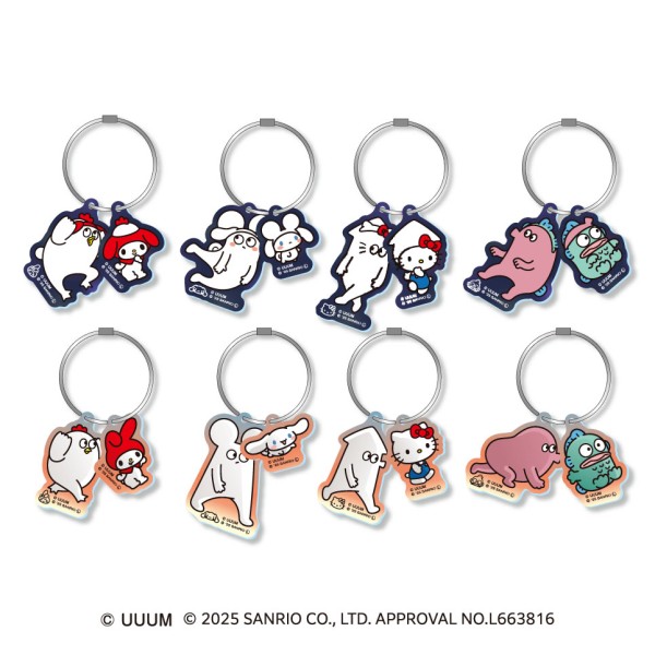 はじめまして松尾です×サンリオキャラクターズ アクリリングコレクション【1BOX 8箱入り】