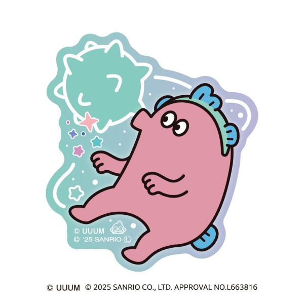 はじめまして松尾です×サンリオキャラクターズ ダイカットステッカー / タコ