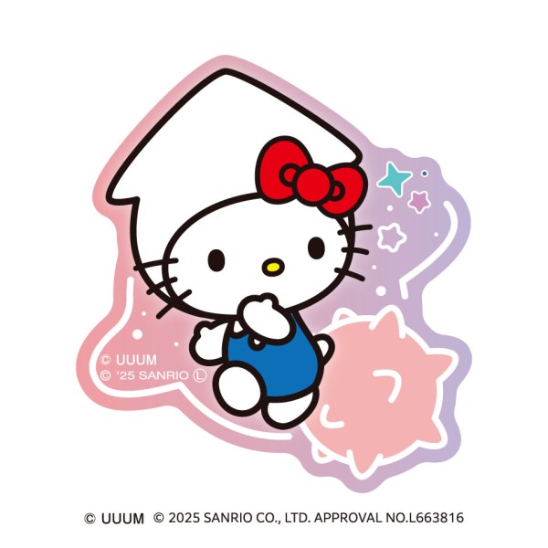 はじめまして松尾です×サンリオキャラクターズ ダイカットステッカー / ハローキティ