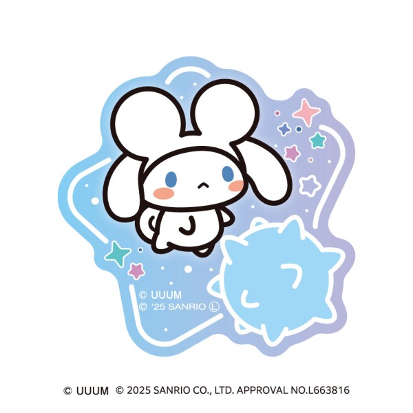 はじめまして松尾です×サンリオキャラクターズ ダイカットステッカー / シナモロール