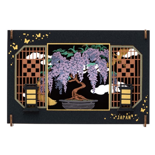 【予約商品】PAPER THEATER(ペーパーシアター)-ウッドスタイル- / BONSAI ‐藤‐ PT-WL31 ※2026年3月