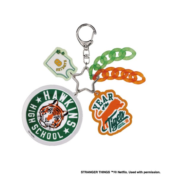 STRANGER THINGS じゃらじゃらキーホルダー / HAWKINS