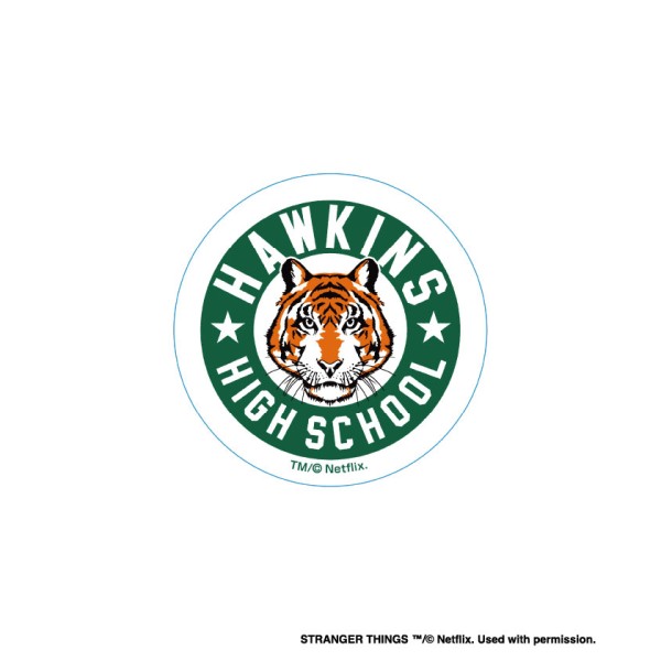 【予約商品】STRANGER THINGS ステッカー / HAWKINS HIGH SCHOOL ※2026年1月下旬