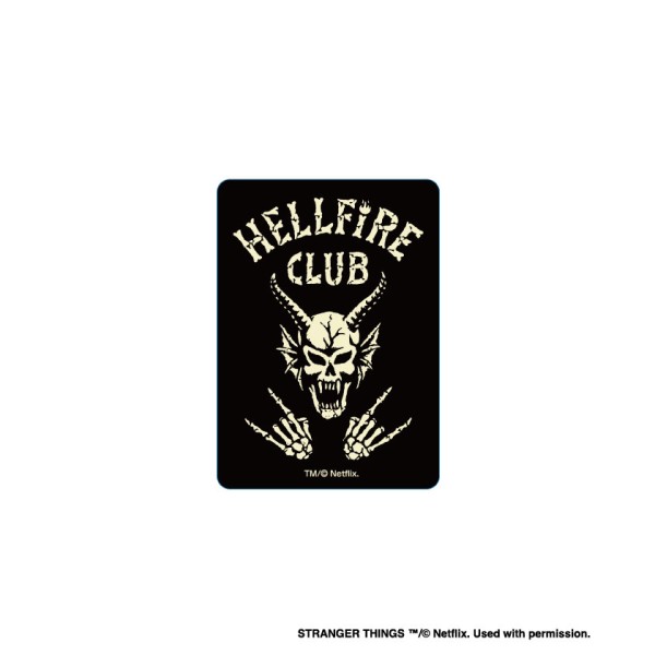 【予約商品】STRANGER THINGS ステッカー / HELLFIRE CLUB ※2026年1月下旬