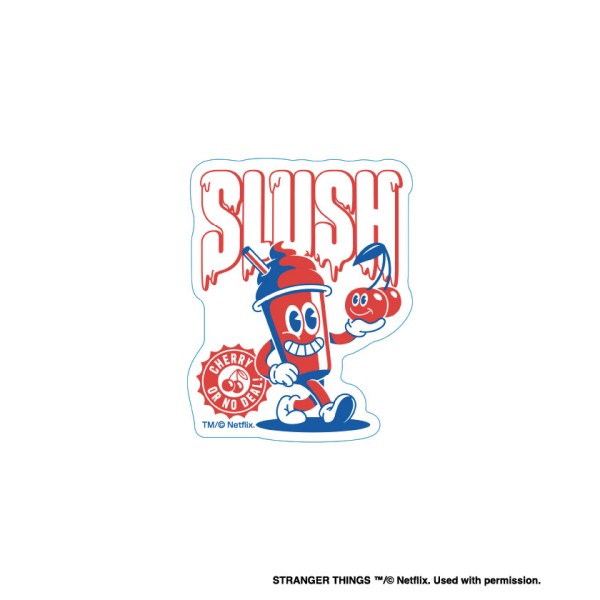 STRANGER THINGS ステッカー / RETROFOOD -SLUSH-