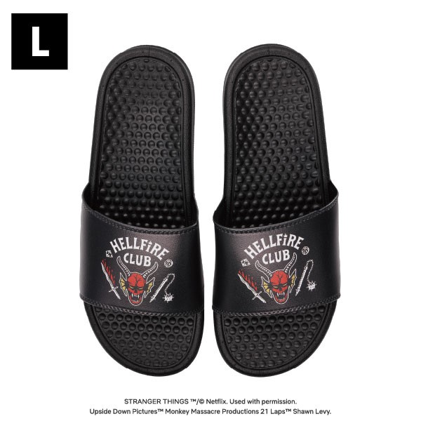 【予約商品】STRANGER THINGS ラバースリッパ / HFC Lサイズ ※2026年1月下旬