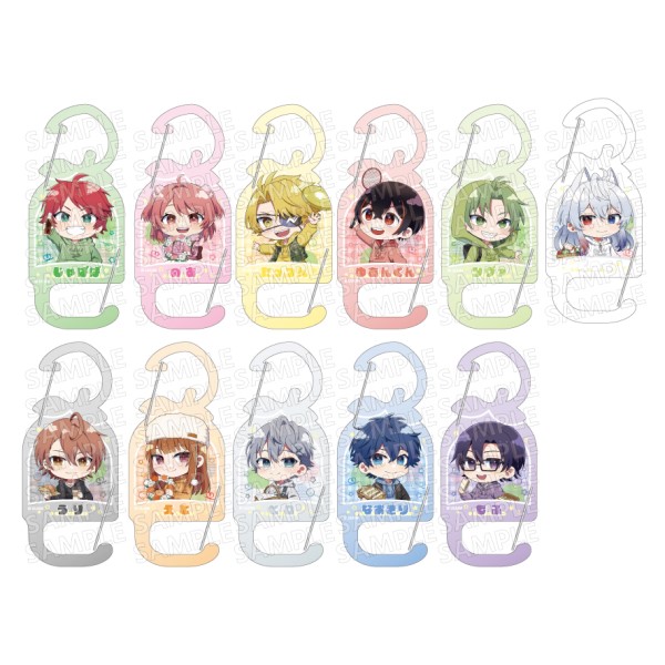 【予約商品】カラフルピーチ アクリルカラビナコレクション からぴちピクニック【1BOX 11箱入り】 ※2026年4月